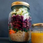 Salada fresca de Quinoa com Maionese Vegan de Miso