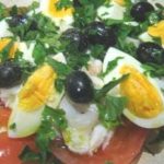 Salada de Bacalhau com Ovo